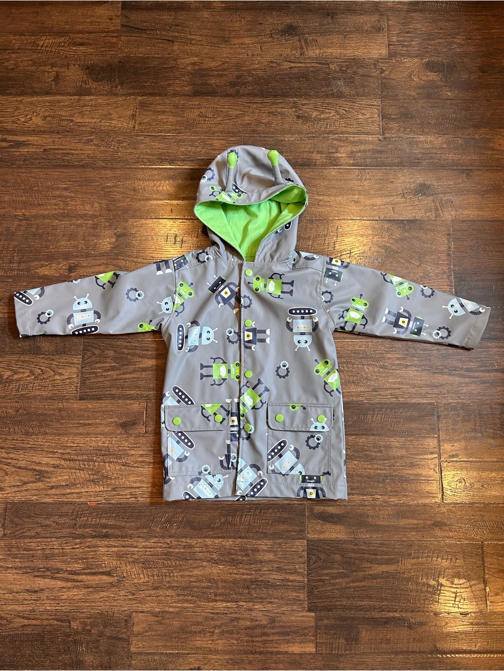 Hartstrings Kids Hoodie - Bright Lime Green